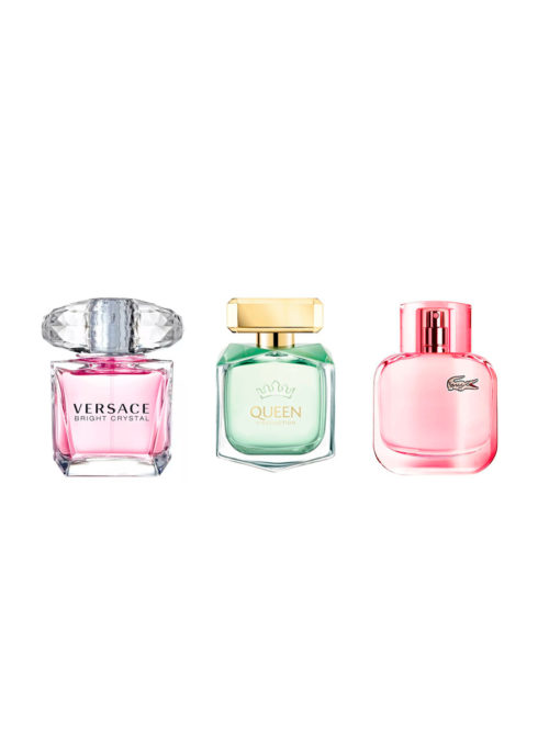 Versace Bright Crystal Antonio Banderas Queen of Seduction Lacoste L 12 12 Pour Elle Sparkling 1