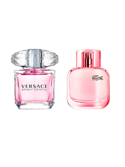 Versace Bright Crystal Lacoste L 12 12 Pour Elle Sparkling 1