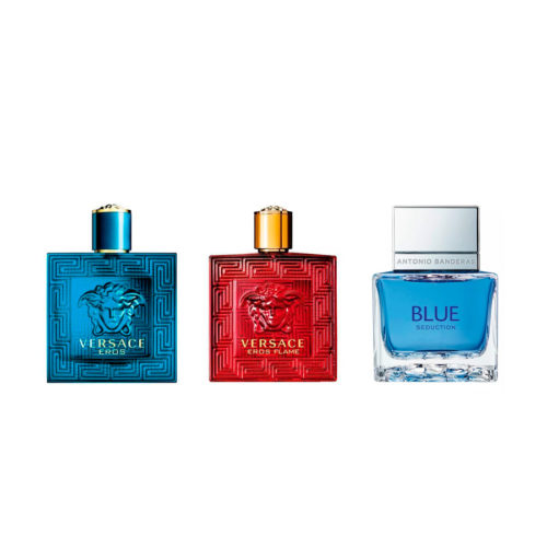 Versace Eros Eros Flame Antonio Banderas Blue Seduction for Men 1