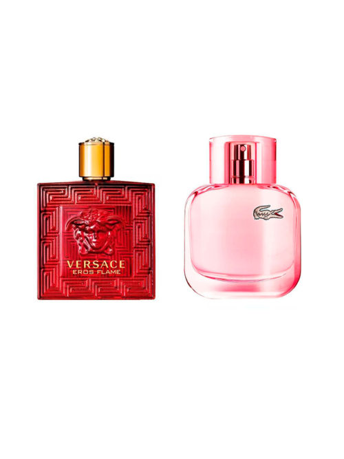 Versace Eros Flame Lacoste L 12 12 Pour Elle Sparkling 1