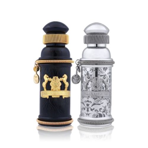 1253 Alexandre J THE COLLECTOR 2 x 30ml Black Muscs Silver Ombre