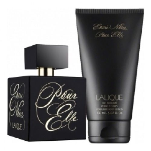 18059 lalique encre noire pour elle hen abor 2pr arfyum100ml 100g d