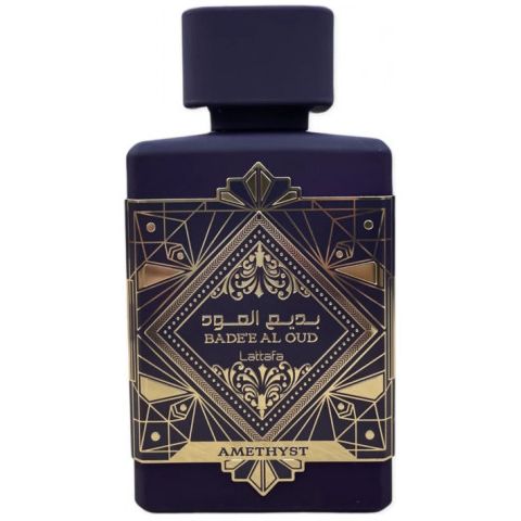 18634 lattafa badee al oud amethyst parfyum 100ml