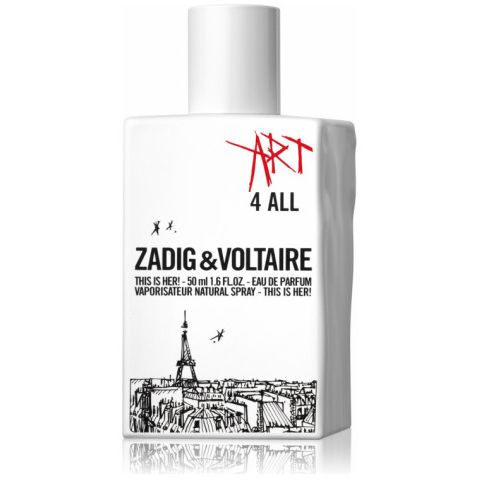 32827 zadig voltaire this is her art 4 all edition pour elle hen arfyum 50ml